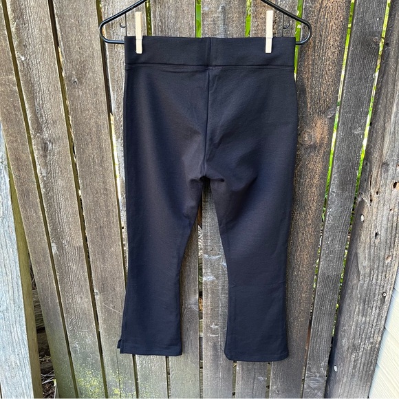 American Giant Black Ponte Kick Flare Pant Sz 2 - Picture 2 of 16